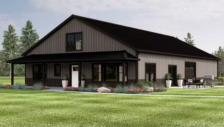 image of barndominium house plan 11977