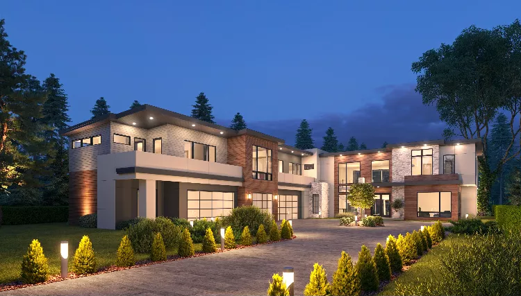 image of 5001 square feet and up house plan 9942