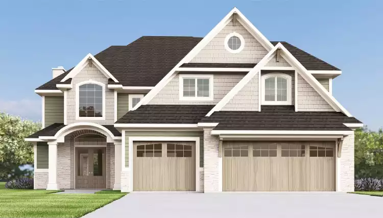 image of 4001 - 4500 square feet house plan 11878