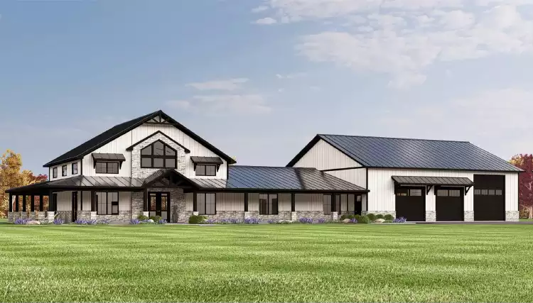 image of barndominium house plan 11967