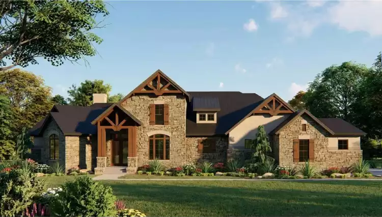 image of 3501 - 4000 square feet house plan 1950