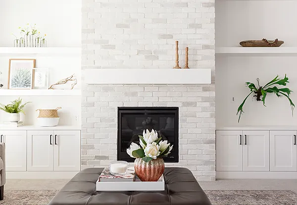 Eldorado Stone TundraBrick in Chalk Dust