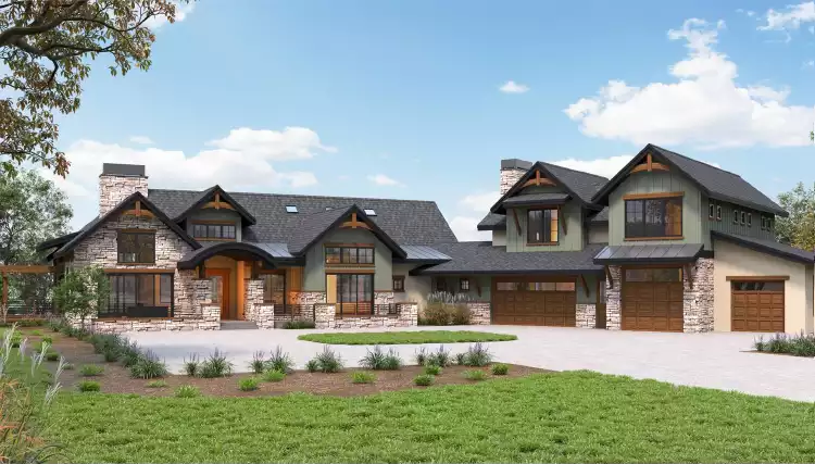 image of 4001 - 4500 square feet house plan 10683