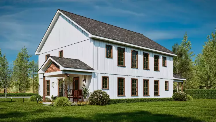 image of duplex house plan 10535